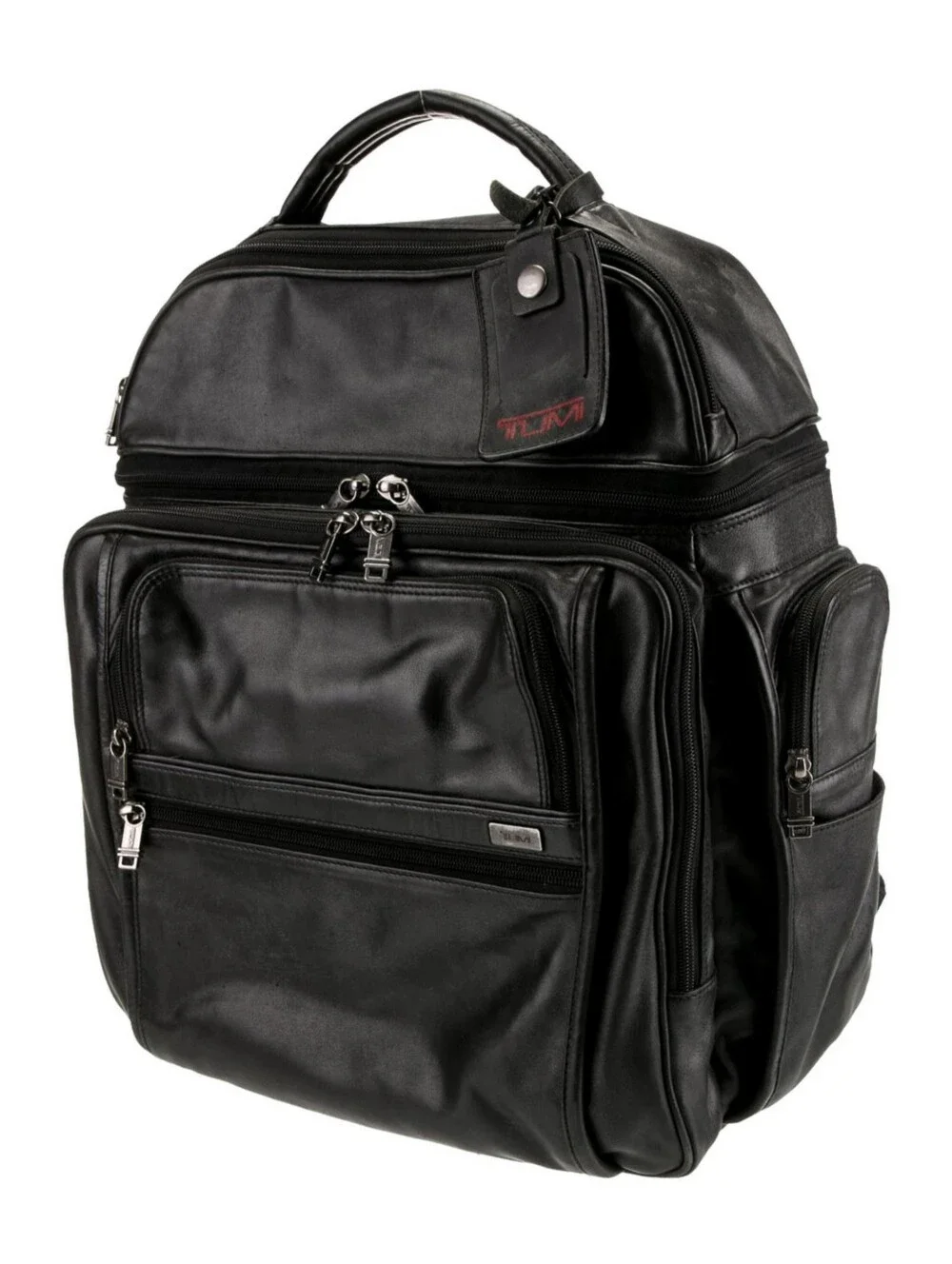 TUMI | Leather Business Backpack
